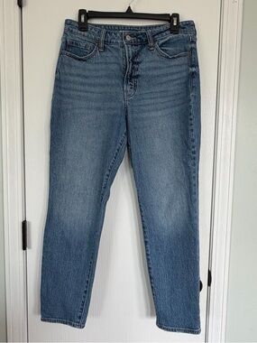 Old Navy high rise OG straight blue medium wash jeans women’s 10